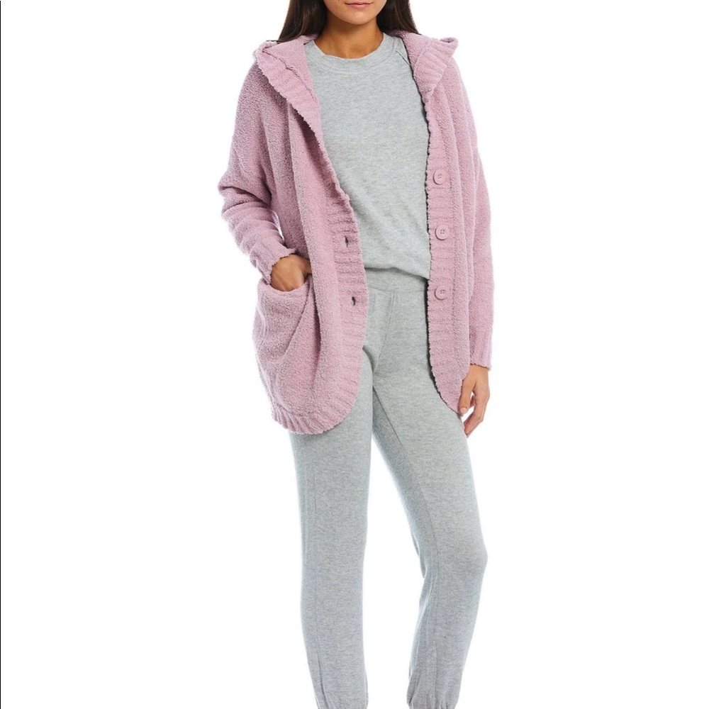 Ugg ligth blue Franca Hooded Knit Cardigan in light blue size M / L